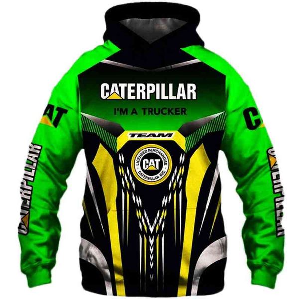

excavator equipment worker machine fashion tracksuit casual 3d printed hoodi/motorcycle sweatshirts/et hip hop women men, Black