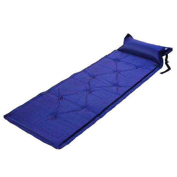 

outdoor pads self inflating sleeping pad camping with pillow air mattress bag picnic beach mat sand for adults