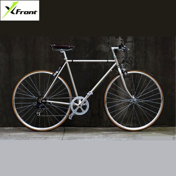 

retro road bike aluminum alloy frame shiman0 7 speed 700cc city sports bicicleta classic bicycle bikes