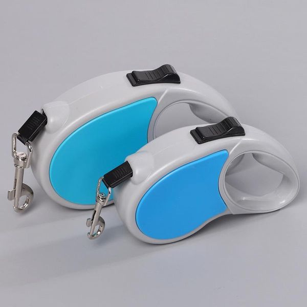 

3m/5m premium durable dog leash automatic retractable lead extending walking leads traction rope belt collars & leashes