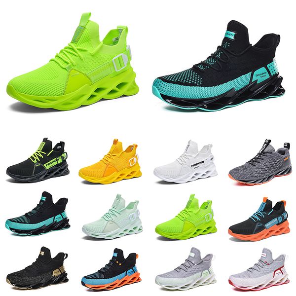 

men running shoes breathable trainers wolf grey tour yellow teal triple black white green mens outdoor sports sneakers hiking hundred and fo