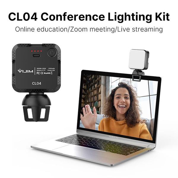 

video conferfence light led 500 lux 1200mah fill for ipad/ tablet pc lapflash heads