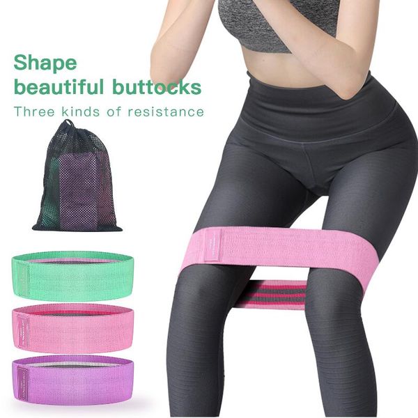 

fitness yoga rally band exercise the hip circle squat training elastic sports resistance three sets of belts bands