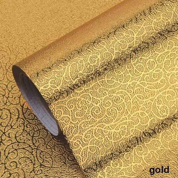 

wall stickers 40x100cm kitchen cabinet sticker anti-oil waterproof aluminum foil furniture protection pvc