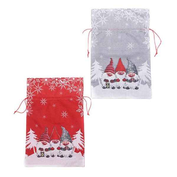 

gift wrap 2pcs creative candy pouch lovely holding bag xmas drawstring