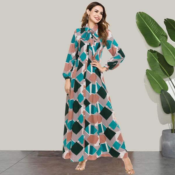 

elegant muslim women hijab shirt dress lapel eid abaya dubai turkey kaftan marocain islam clothing dresses robe musulman vestido, Red