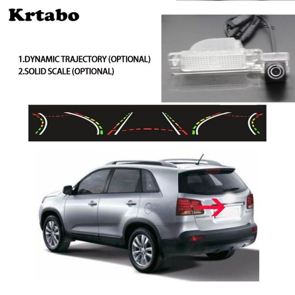 

car rear view cameras& parking sensors camera for kia sorento r mx 2010~2021 driving track function mirror universal navigation dvd gps