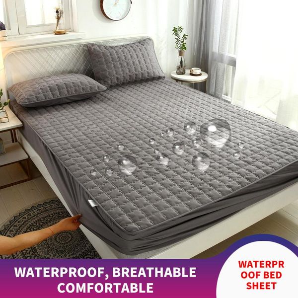 

outdoor pads waterproof bed mattresses cover washable multicolor thickened mattress protector flat