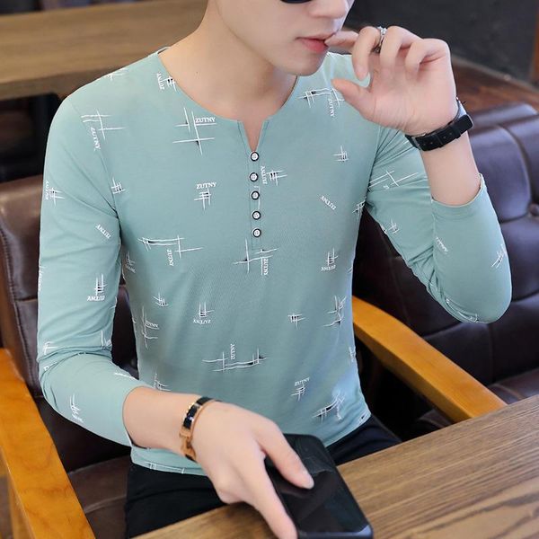 

long sleeve t-shirt spring and autumn clothes men's shirt male 2021 men o-neck mens t shirts t-shirts, White;black