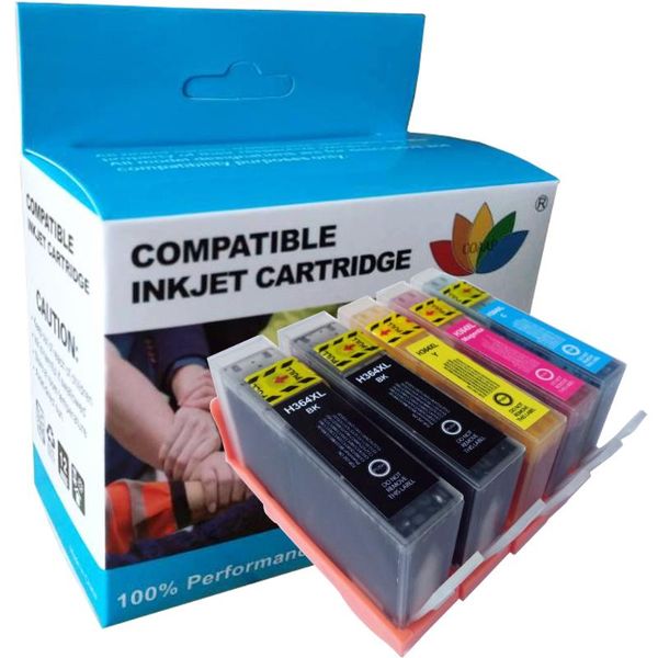 

compatible ink cartridge for 364xl set 364 posmart 5510 5520 cb316 cb318 cb319 cb320 deskjet 3070a 3520 printer cartridges