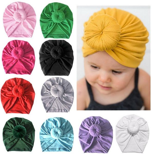 

caps & hats baby boys girls floral head wrap adjustable beanie, Yellow