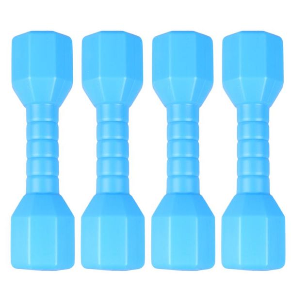 

dumbbells 4pcs children octagonal dumbell outdoor fitness equipment kids performance dancing tool exercise (red)