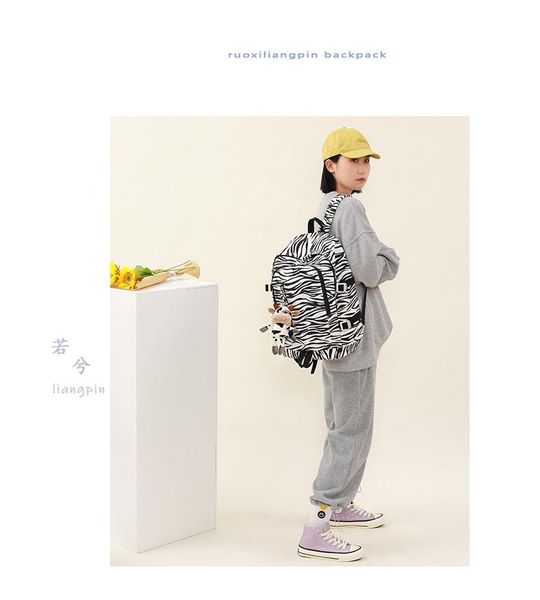 

backpack z3103 - leisure multi-function trend solid color large capacity