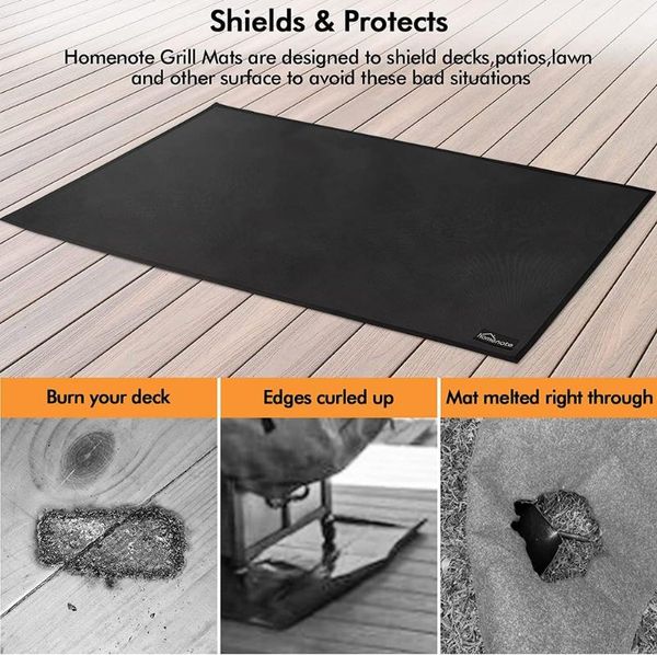 

carpets outdoor barbecue fireproof mat waterproof, oil-proof, non-slip polyester flame-retardant indoor home kitchen