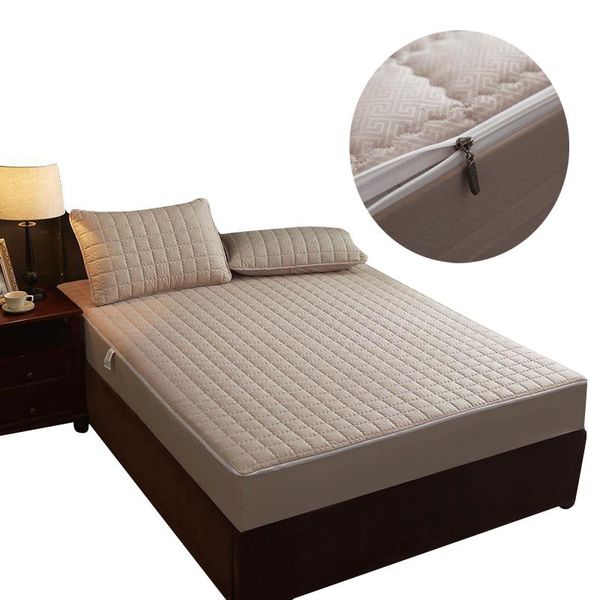 

mattress pad six-sided thick cover bed protector anti-bacteria er air-permeable four seasons