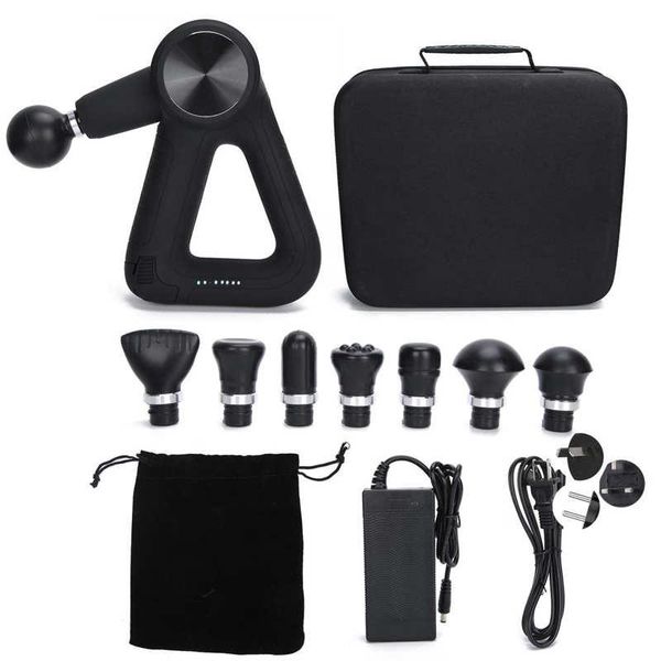 

massage gun intelligent deep tissue percussion pain relief body neck muscle massag exercising relaxation slim shaping fascia