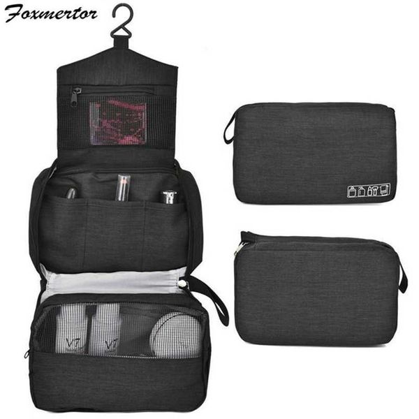 

for toiletry bag hanging travel men and women makeup bag cosmetic beautician folding bag bathroom and shower organizer toilettas 202211