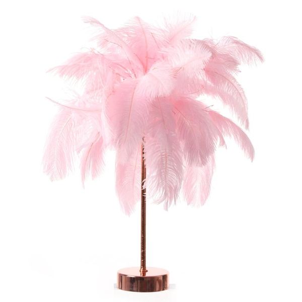 

table lamps feather lamp usb rechargerable tree shape decorative flashing