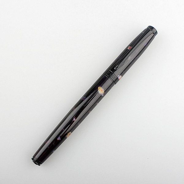 

fountain pens luxury metal 07 pen gun gray black camellia iridium ink stationery student office school supplies