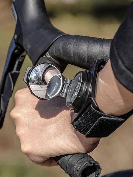 

bike groupsets bicycle back mirror cycling 360 degree rotate mtb arm wrist strap rear view accessories motorcycle rearview