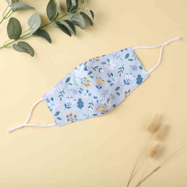 

mask wholesale floral mask fashion women flower print designer breathable cotton protect face mouth nose masks cover no decoration