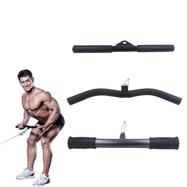 

accessories gym pully cable machine attachments bicep triceps bar handle grip for crossfit bodybuilding muscle strength training