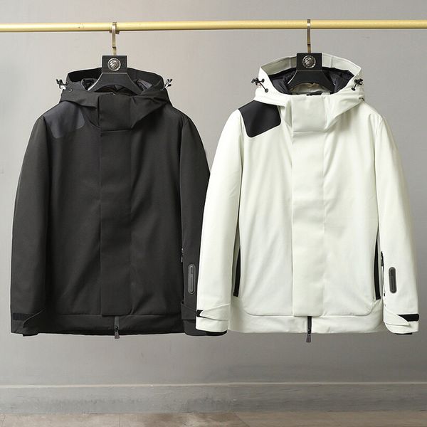 

21ss winter mens qaultiy down jacket fashion outdoor windproof warm jackets couple thick men women coats black parkas overcoat