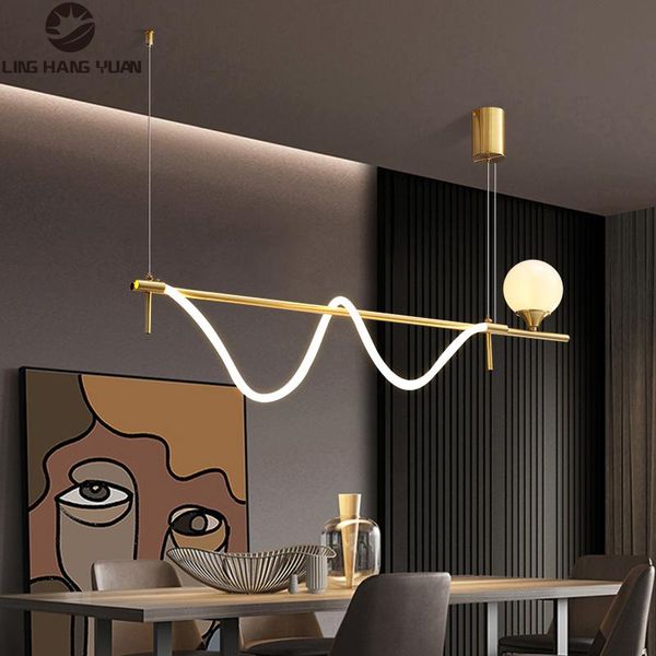 

chandeliers minimalist modern led chandelier 100cm gold metal pendant lighting for living room dining kitchen hanging lamps