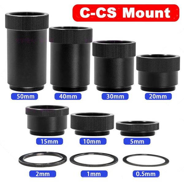 

diameter 25 to 31 matte metal c-cs mount lens adapter converter for security camera macro ring industrial extension tube adapters & mounts