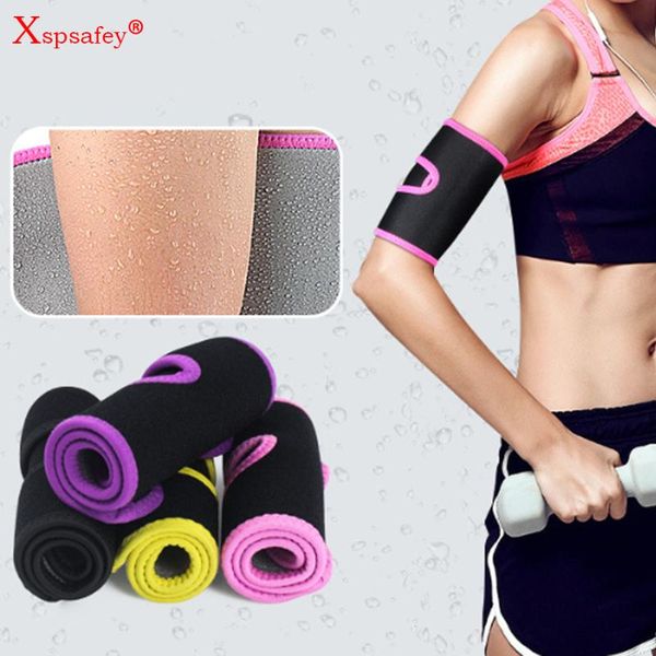 

2piece adjustable men's and women's general sports arm guard gym fitness sweat fat dump throwing band exercise cover accessories