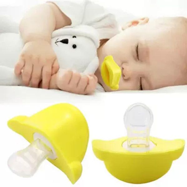 

silicone baby pacifier infant nipple feeder feeding non-toxic tool teether duck style clips bottle nozzl pacifiers#