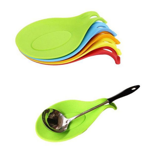 

mats & pads flexible silicone heat resistant spoon fork mat