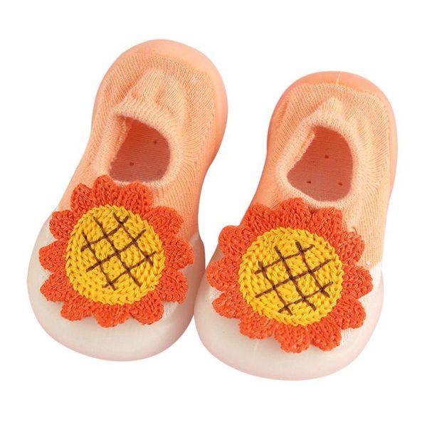 

first walkers autumn baby boy girl floor socks toddler kids cotton breathable sock shoes non-slip indoor infant cartoon