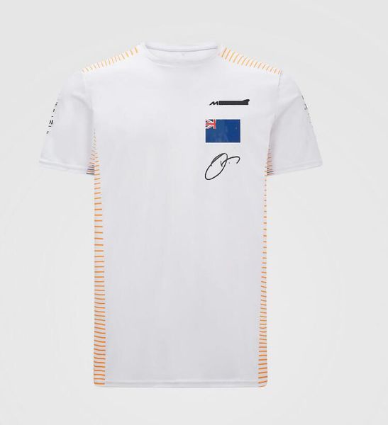 

2021 season f1 racer t-shirt formula one car team factory uniform short sleeves can be customized