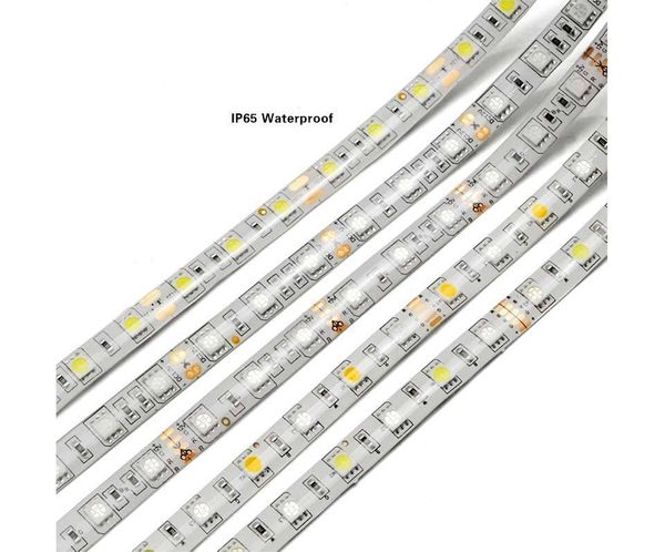 

strips dc12v/24v 5m 16.4ft smd rgb waterproof 300 led flexible 3m tape strip light