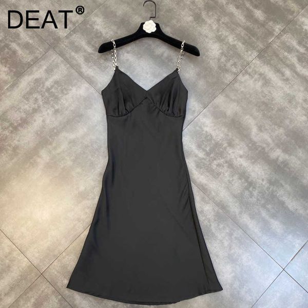 

deat women sling dress v-neck sleeveless arrivals lady backless temperament fashion spring summer 11d1901 210709, Black;gray