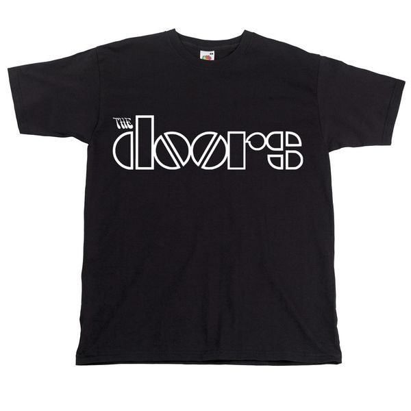 

the doors tshirt jim morrisson t shirt classic band t shirt, White;black