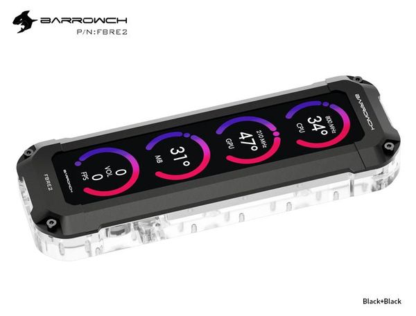 

fans & coolings barrowch fbre2 boxfish reservoirs , with extended display screen 8.8-inch diy water cooling accessories
