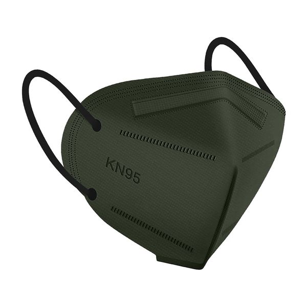 

2022 masks kn95 non-woven mask morandi color anti-dust and anti-haze face-mask