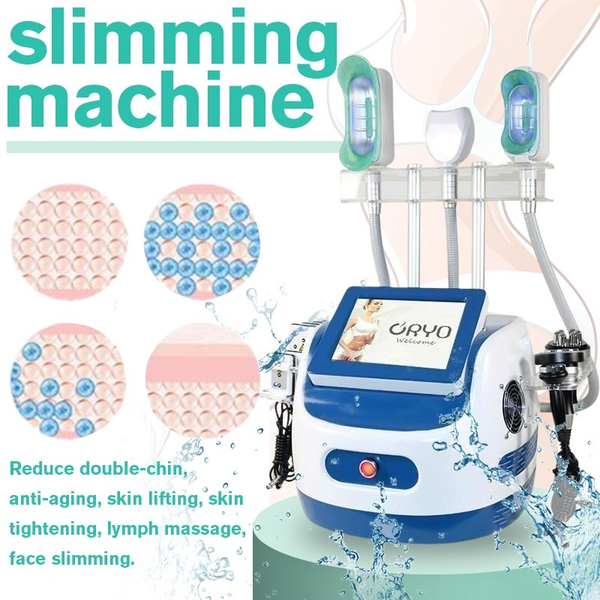 

2022 new arrival cryolipolysis fat e slimming machine for fat burner with handle for double chin