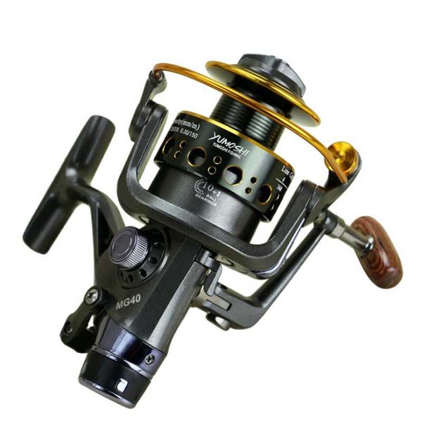 

double brake fishing reel spinning carp feeder wheel type baitcasting reels