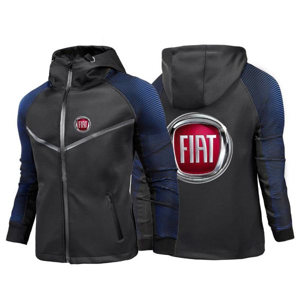 

men's hoodies & sweatshirts 2021 fiat logo motorcycle riding wear summer suit racing comfortable mesh breathable anti fall rider equipm, Black