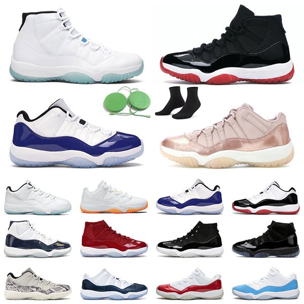 

jumpman 11 men women basketball shoes 11s low legend blue snake navy concord 45 anniversary outdoor sports sneaker