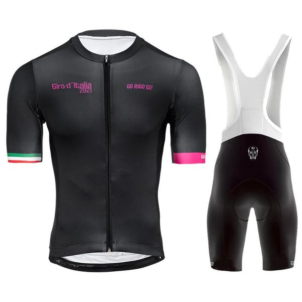 

racing sets go rigo pro cycling team bike uniform summer jersey quick dry men mtb shirt maillot ropa ciclismo set, Black;blue
