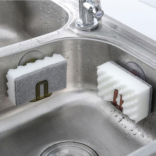 

kitchen storage & organization suction cup gutters asphalt sponge rack sink soap shelf