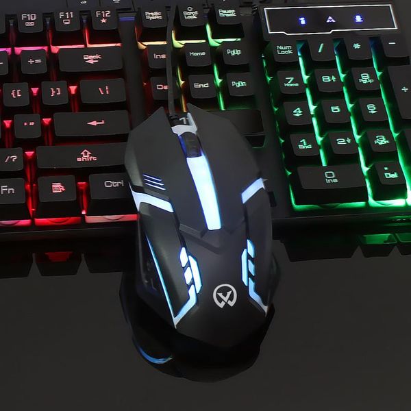 

mouse raton ordenador black wired dpi gaming 4 button gamer usb mice professional for pc lapcomputer 19a19