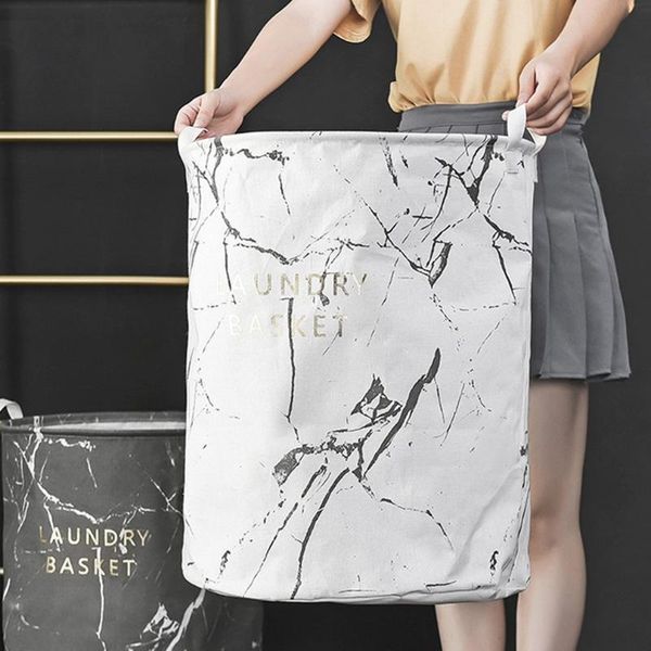 

laundry bags canvas waterproof organizer basket large capacity hamper dirty clothes storage toy home bin