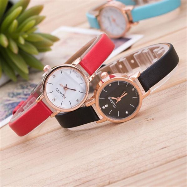 

minimalist fashion women fine strap watch ladies casual analog quartz wrist bracelet for clock wristwatches, Slivery;brown