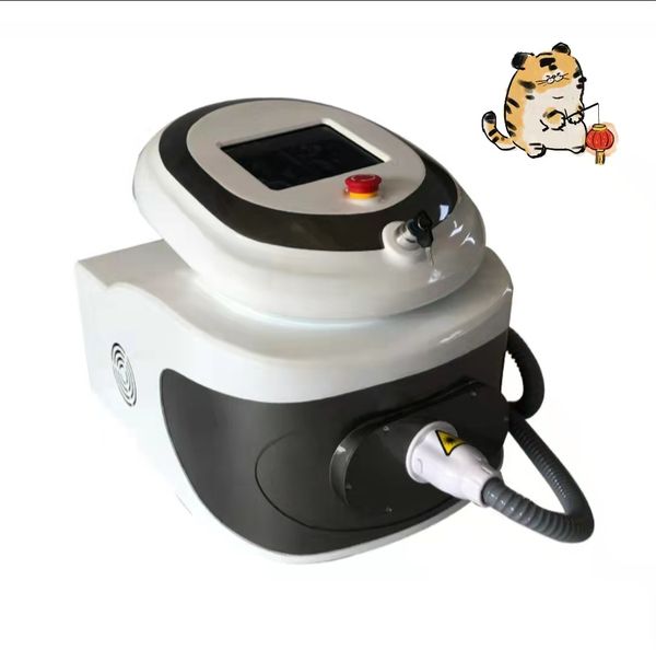 

diode laser 3 wavelength 755nm/808/1064nm permanent hair removal machine clinic home or spa use, Black