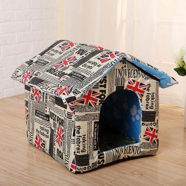 

cat carriers,crates & houses pet and kennel with removable roof waterproof outdoor portable house supplies accessories